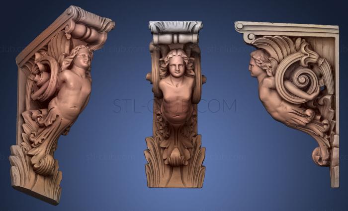 3D model Balustradenfigur (STL)